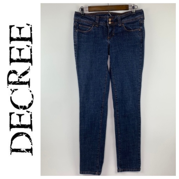 women's decree skinny jeans